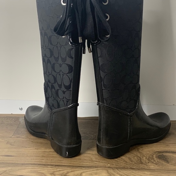 Authentic Coach Rainboots - Picture 2 of 5